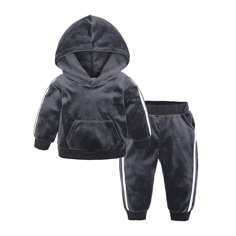 Twin ensemble de enfants de velours