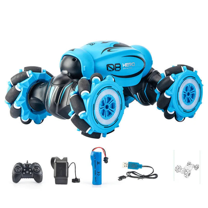 Remote control electric deformable toy car