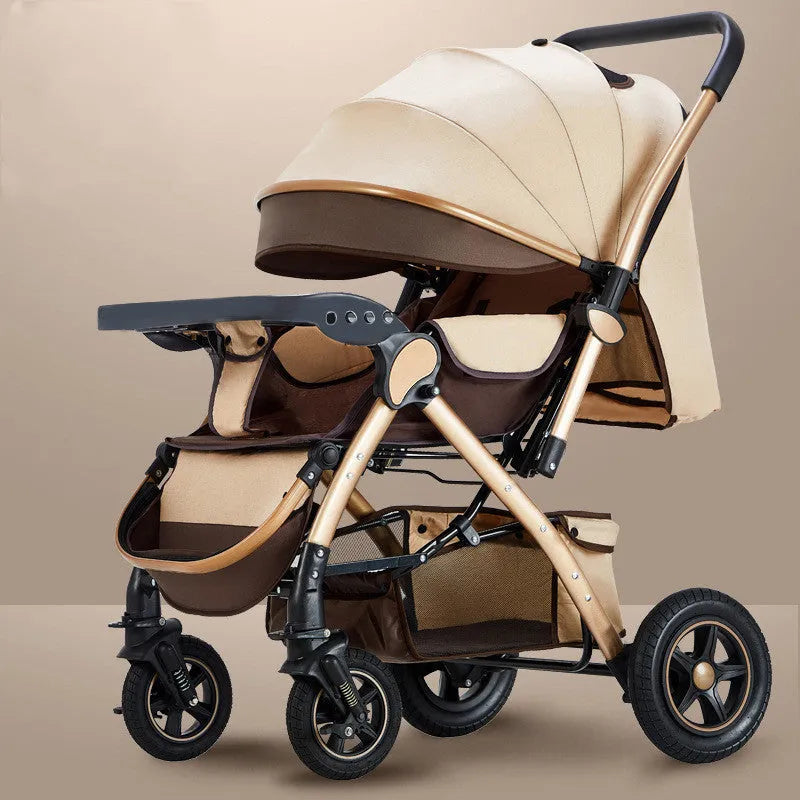 Baby strollers are lightweight and easy to fold