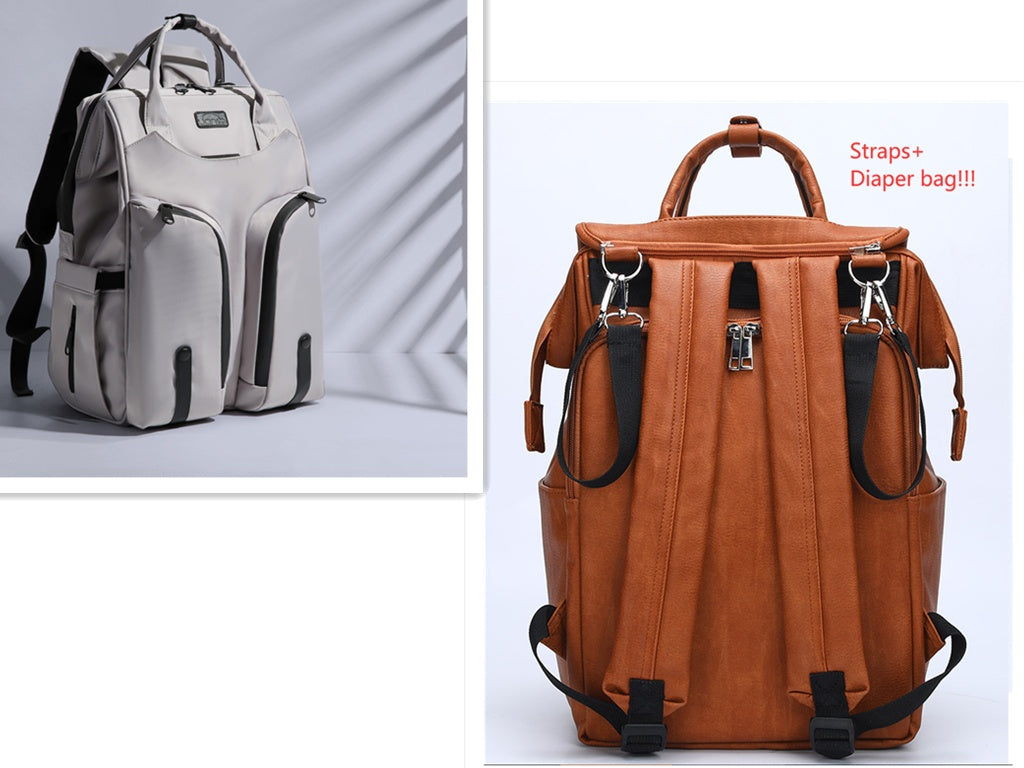 Mother And Baby Bag Back Milk Bag Mommy Bag Shoulders - Enfance-Heureuse