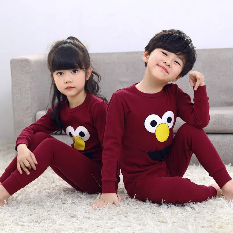 Children's pajamas women's long sleeves 