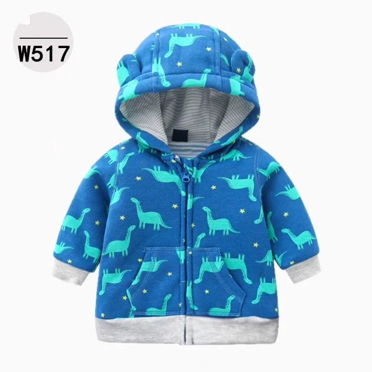 Cute double coat for boys and girls