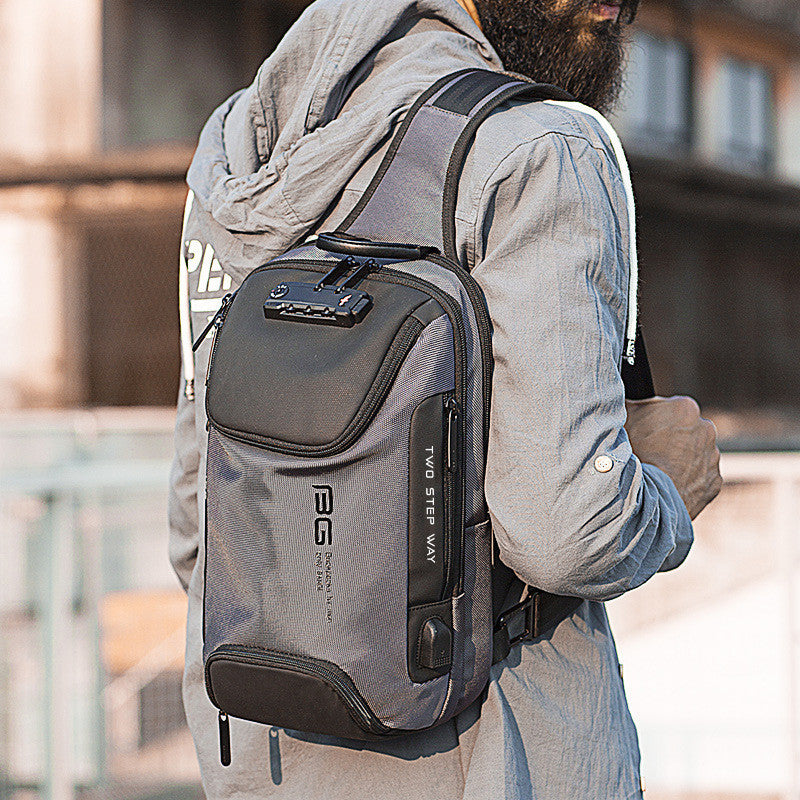 Fanny Pack For Men Waist Chest Bag Sling Bag Mens College - Enfance-Heureuse