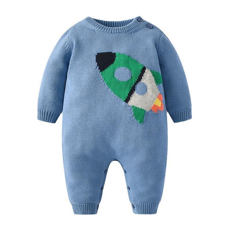 Clothing Dress Sets Baby Knitted Kids Romper Jumpsuit Summer - Enfance-Heureuse