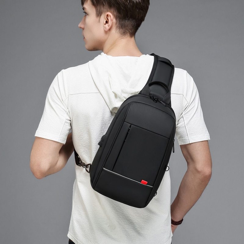 Compatible with Apple, 9.7 inch iPad Shoulder Bag for Men Business Crossbody Bags - Enfance-Heureuse