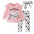 Long Sleeve Baby Girl 3 Pcs Sets - Enfance-Heureuse