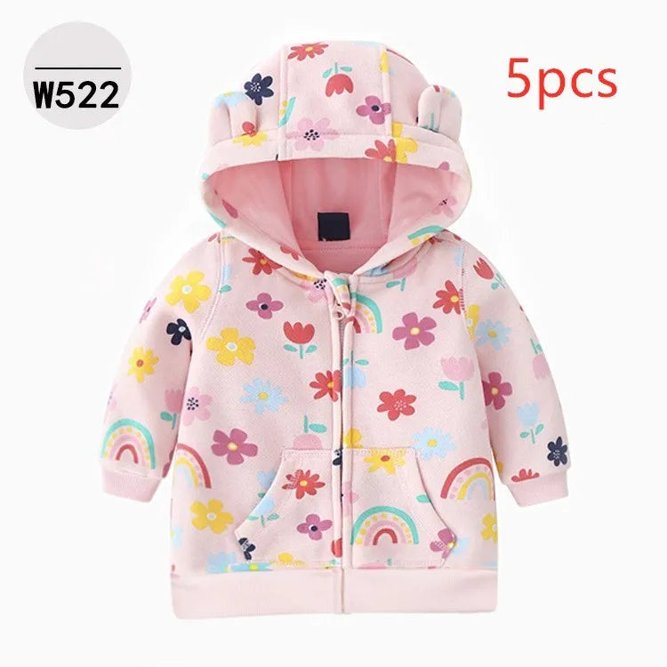 Cute double coat for boys and girls