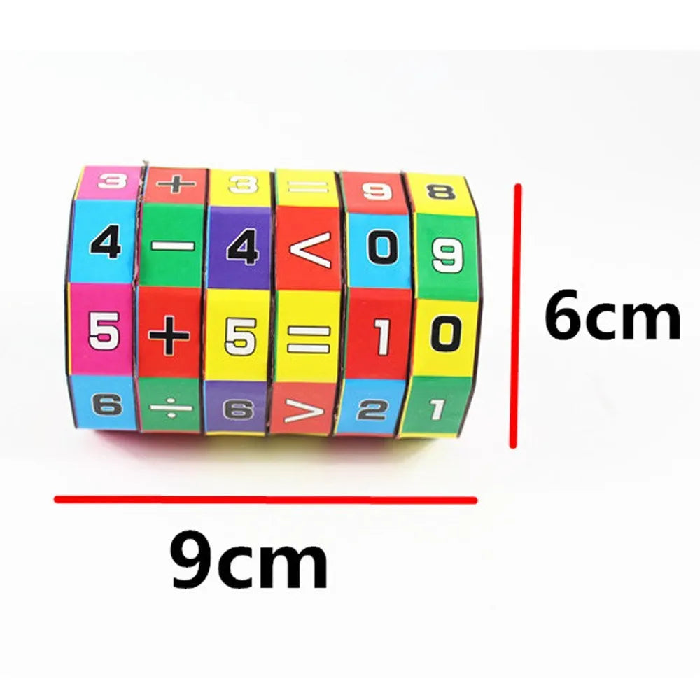 Jeu de puzzle éducatif jouets enfants intelligent numérique louveteau enfants numéros mathématiques magique cube jouet puzzle cadeau