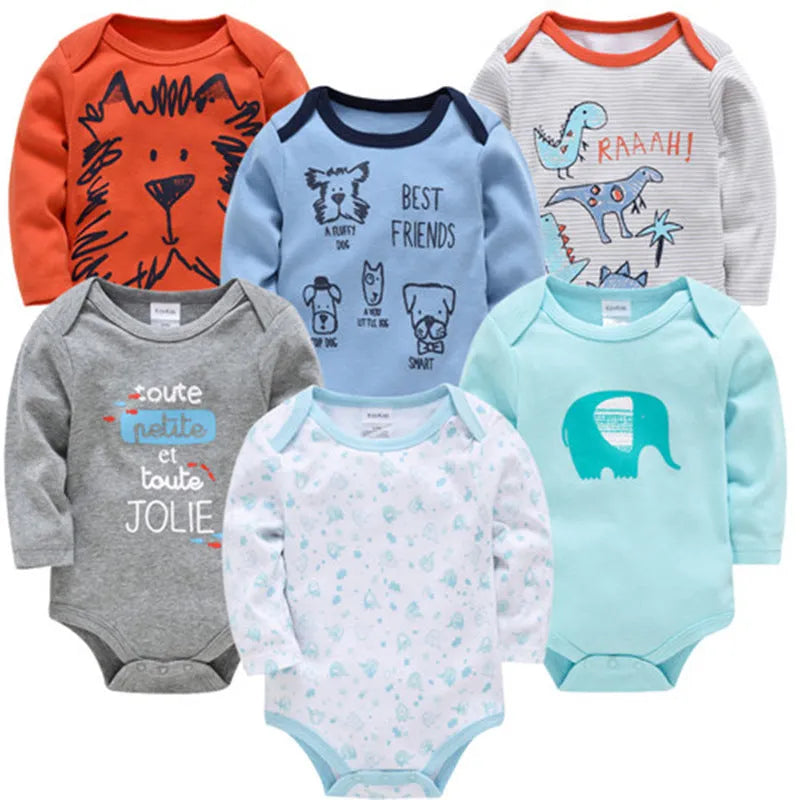 Spring and autumn baby onesies