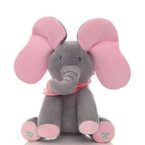 Peek-UN-Boo D'éléphants Interactifs En Peluche Jouet - Enfance-Heureuse