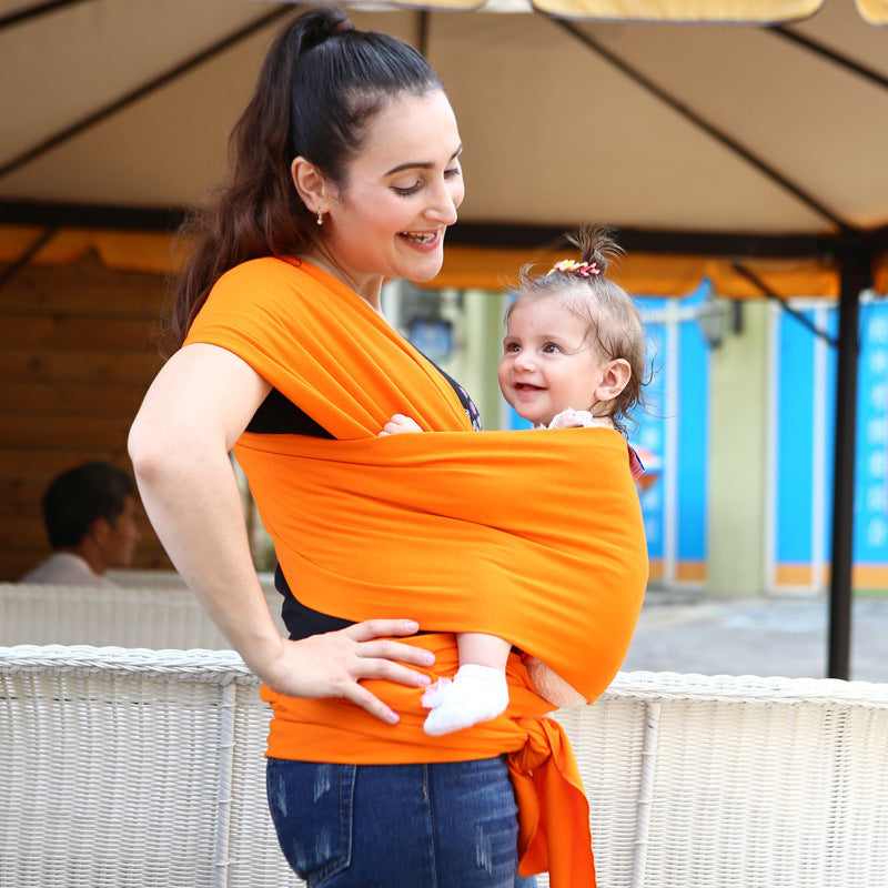 Baby sling solid color baby carrier