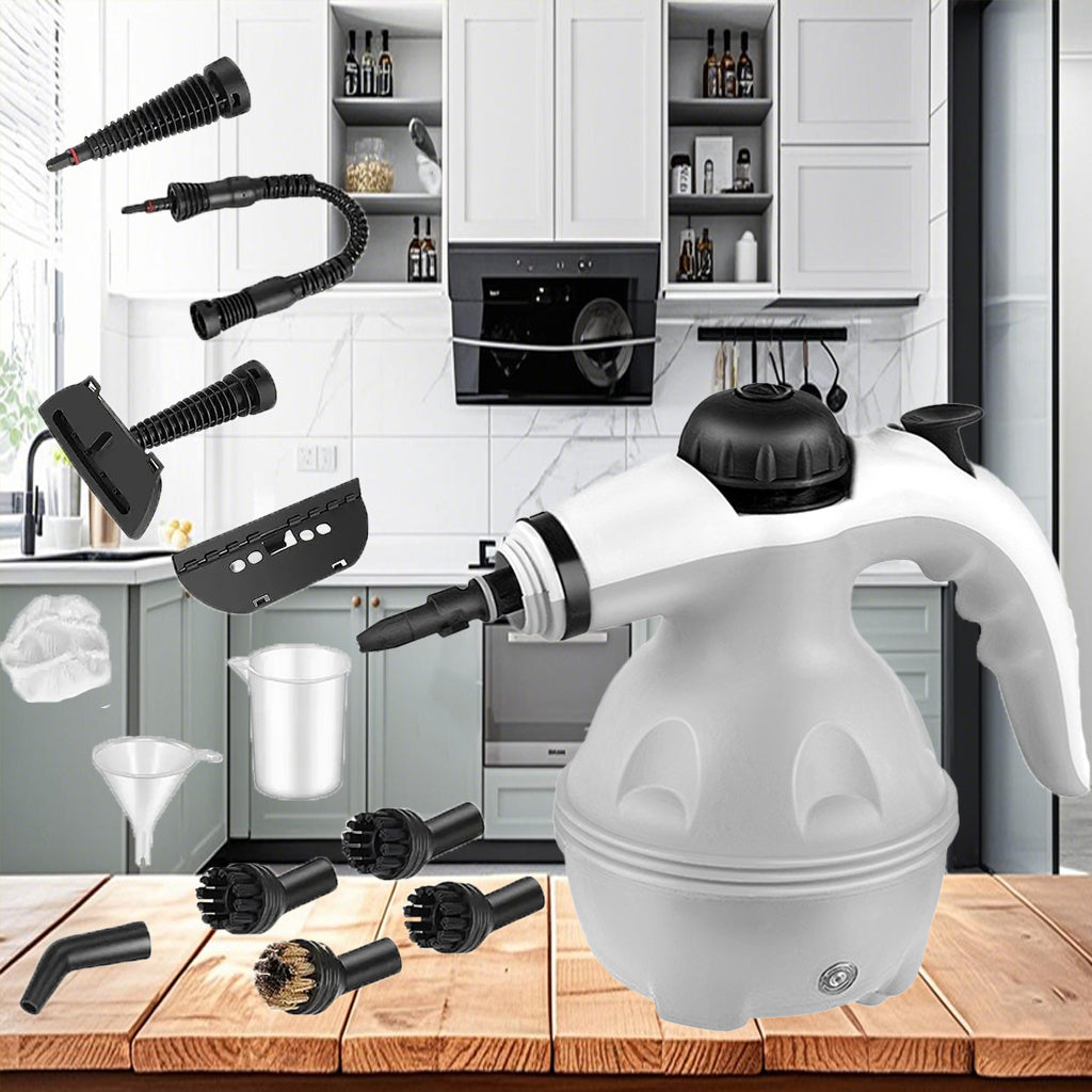 Grenade Steam Cleaner, Pressurized Handheld Cleaner For Household Use, Equipped With 12 Accessories, For Multiple Surfaces And A Powerful Home Steam Machine For Cleaning In Various Scenarios. - Enfance-Heureuse
