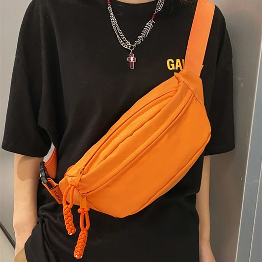 Men Women Sports Chest Bags All-matching Casual Simplicity Crossbody Bag - Enfance-Heureuse