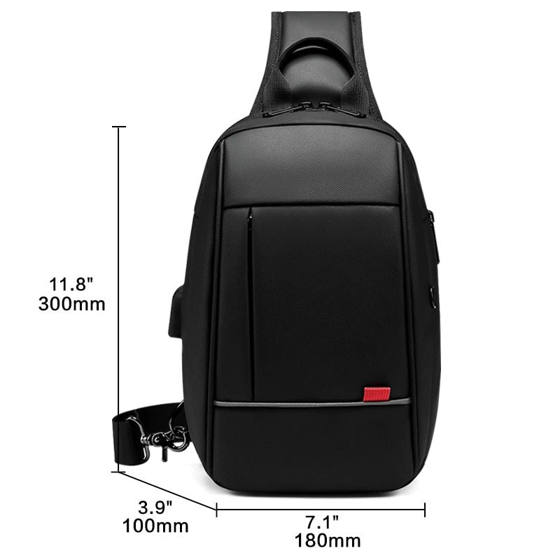 Compatible with Apple, 9.7 inch iPad Shoulder Bag for Men Business Crossbody Bags - Enfance-Heureuse