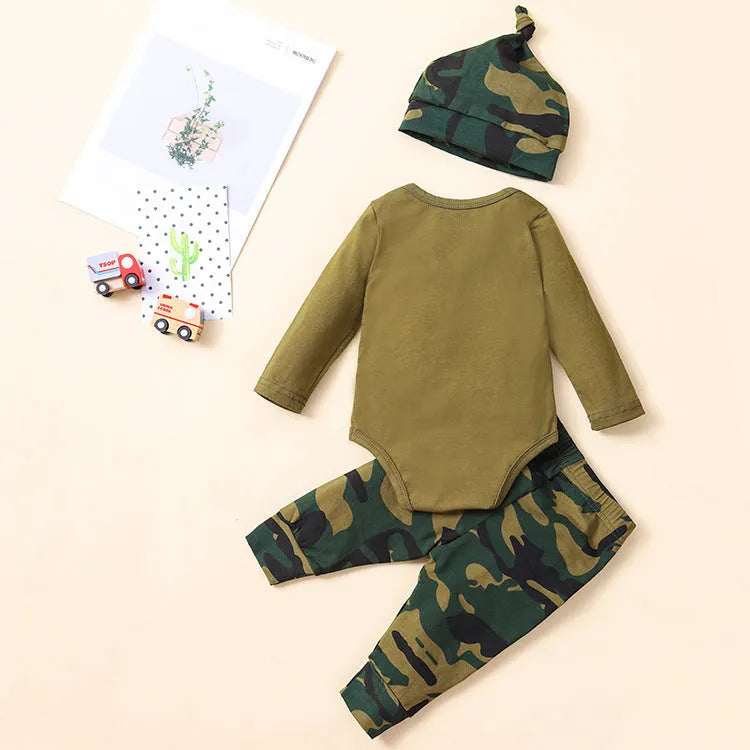 Vente chaude Bébé Automne Camouflage Sac Pet Vêtements