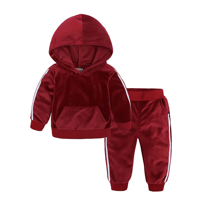 Twin ensemble de enfants de velours