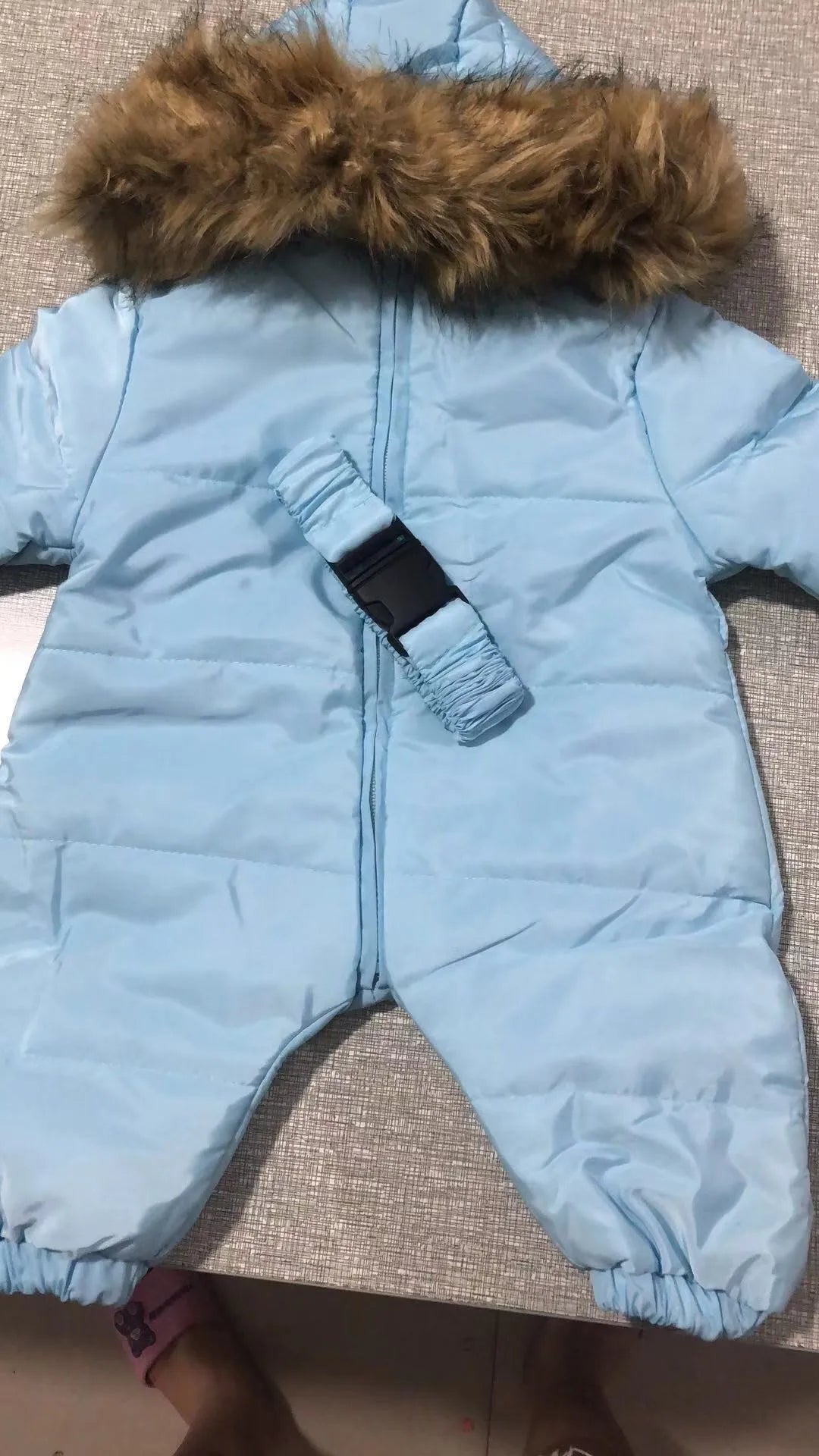 Épaissie super chaud d'une seule pièce coton manteau - Enfance-Heureuse