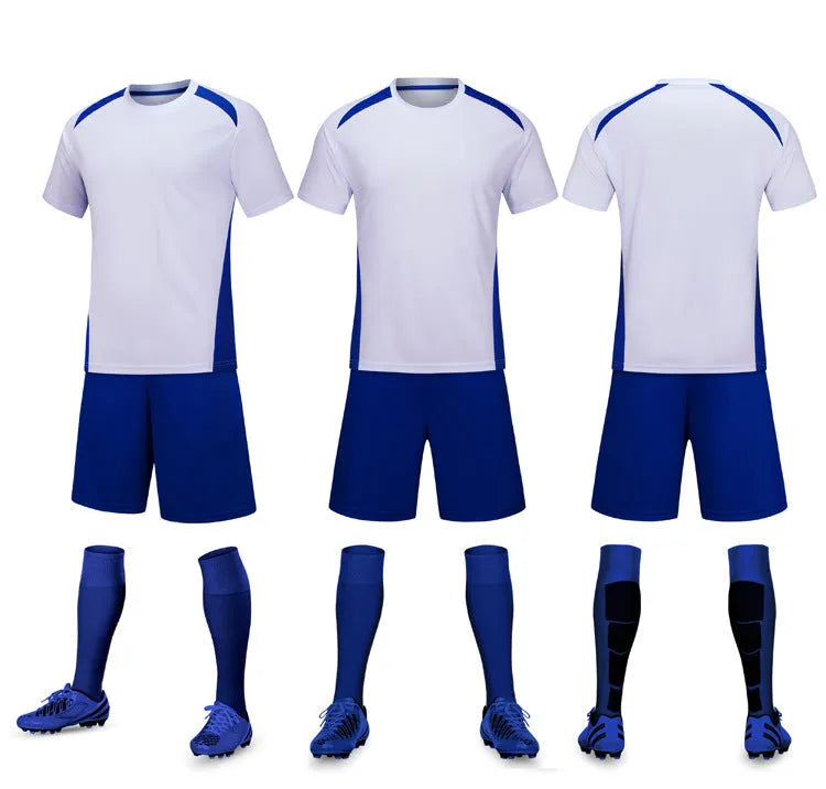 Adultes et enfants costume de formation de football