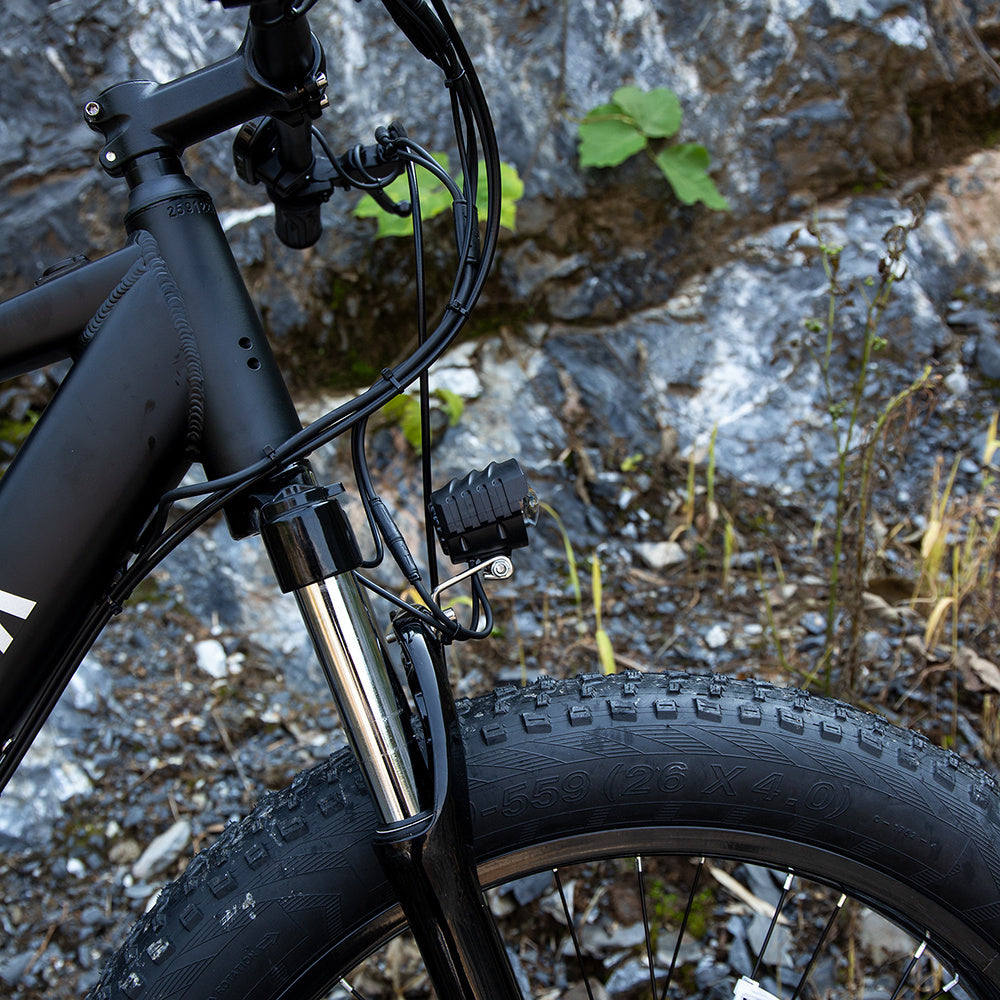 Professional Electric Bike For Adults, 26 X 4.0 Inches Fat Tire Electric Mountain Bicycle, 1000W Motor 48V 15Ah Ebike For Trail Riding, Excursion And Commute, UL And GCC Certified - Enfance-Heureuse