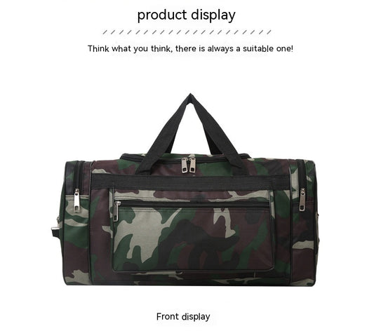 Multifunctional Large Capacity Camouflage Luggage Bag - Enfance-Heureuse