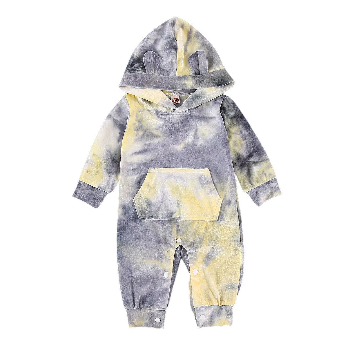 Baby hooded jumpsuit,