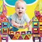 Pièce magnétique blocs de construction changement tirant magnétique pièce enfants éducation précoce jouet éducatif ensemble pièce magnétique - Enfance-Heureuse