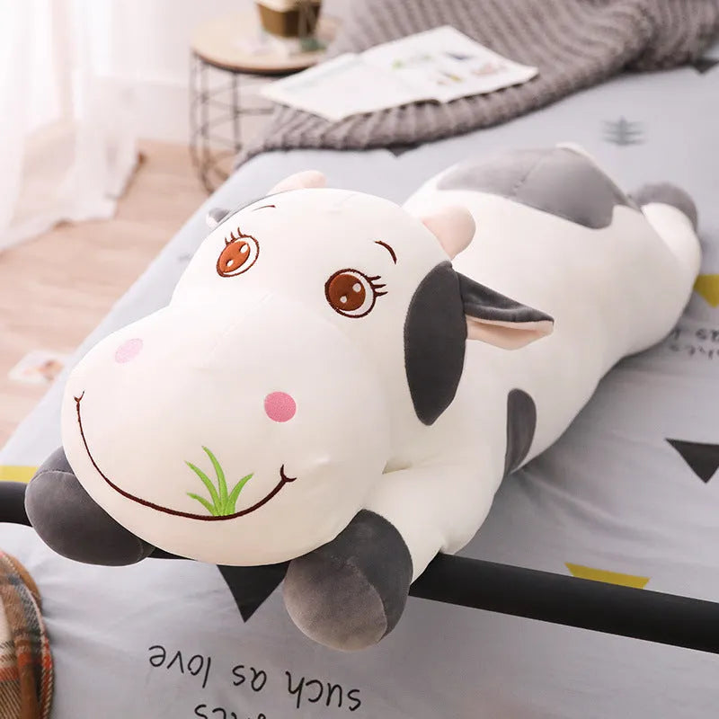 Cow plush toy pillow