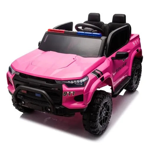 24V Two - seater Electric Pickup Truck For Kids, Kids Toys With Parent Remote Control, 4WD 800W Motor, Two Seat Belts,Suitable For Children Over 3 Years Old. - Enfance - Heureuse