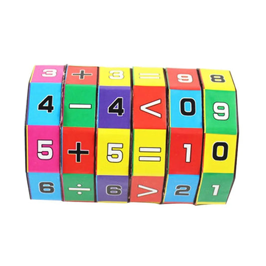 Jeu de puzzle éducatif jouets enfants intelligent numérique louveteau enfants numéros mathématiques magique cube jouet puzzle cadeau