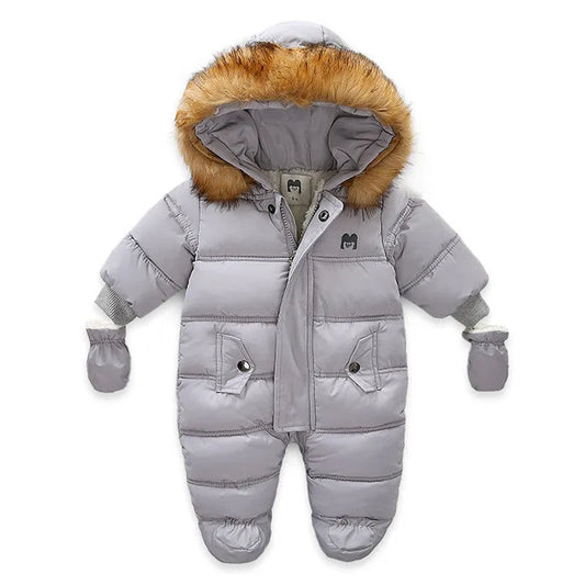 Baby Kids Jumpsuit Jacket with Gloves