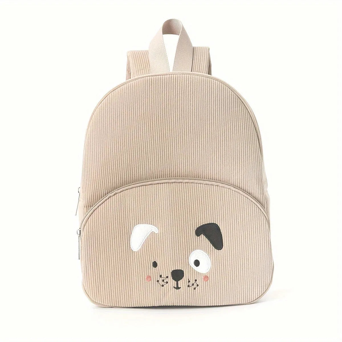 Mochila De Pana Con Oso Lindo Bordado