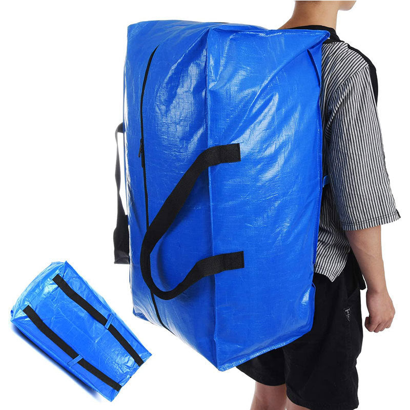 PE Woven Bag Large Capacity Moving - Enfance-Heureuse