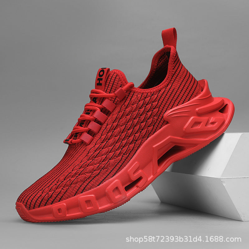Plus Size Breathable Mesh Surface Popular Leisure Sports Running Blade Men's Shoes - Enfance-Heureuse
