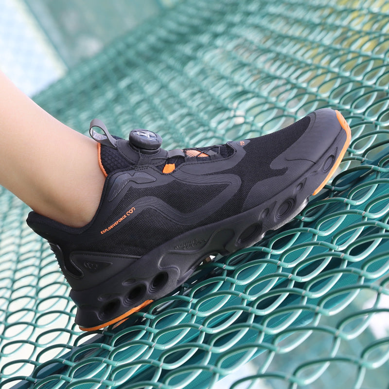 Mens Fashion Casual Lightweight Soft Bottom Shock-absorbing Running Sneakers - Enfance-Heureuse
