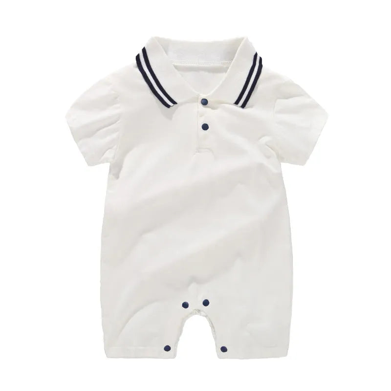 Baby clothes solid color romper