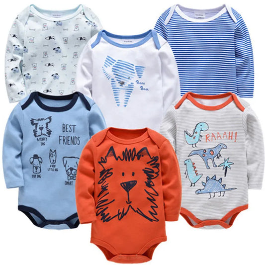 Spring and autumn baby onesies