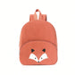 Embroidered Cute Bear Backpack Corduroy - Enfance-Heureuse
