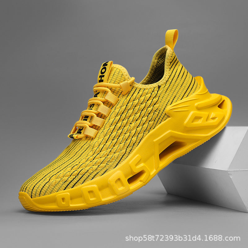 Plus Size Breathable Mesh Surface Popular Leisure Sports Running Blade Men's Shoes - Enfance-Heureuse