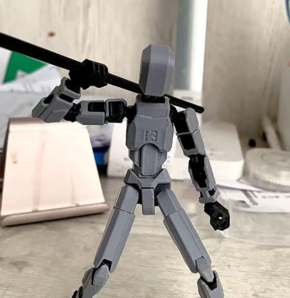 Multi-Jointed Movable Shapeshift Robot 2.0 3D Printed Mannequin Dummy Action Model Doll Toy Kid Gift - Enfance-Heureuse