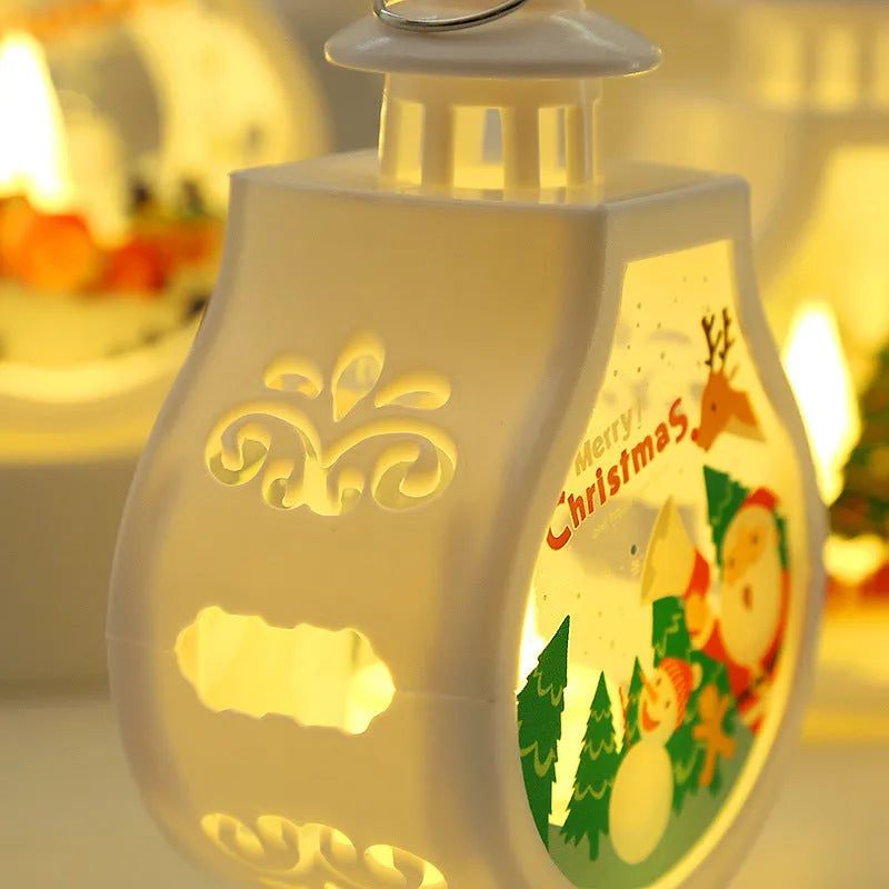 Christmas Candle Lamp Romantic Ornaments - Enfance-Heureuse