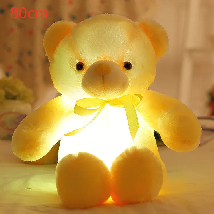 Bright teddy bear for children