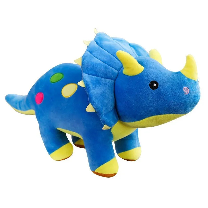 Lindo juguete de peluche de dinosaurio de simulación