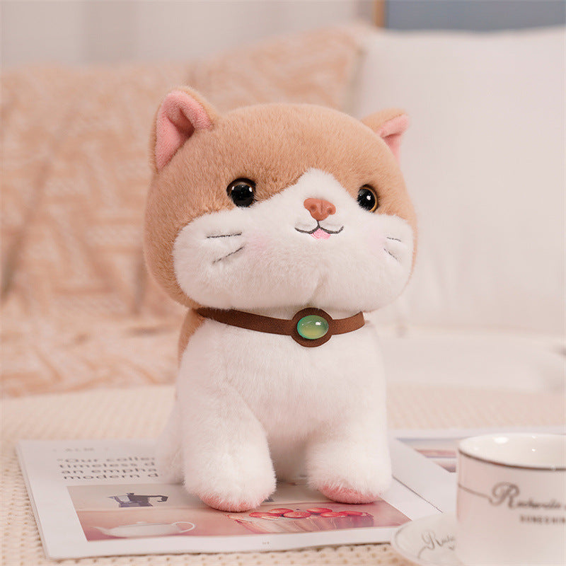 Creative Cute Simulation Cat Fighting Dog Doll Toys