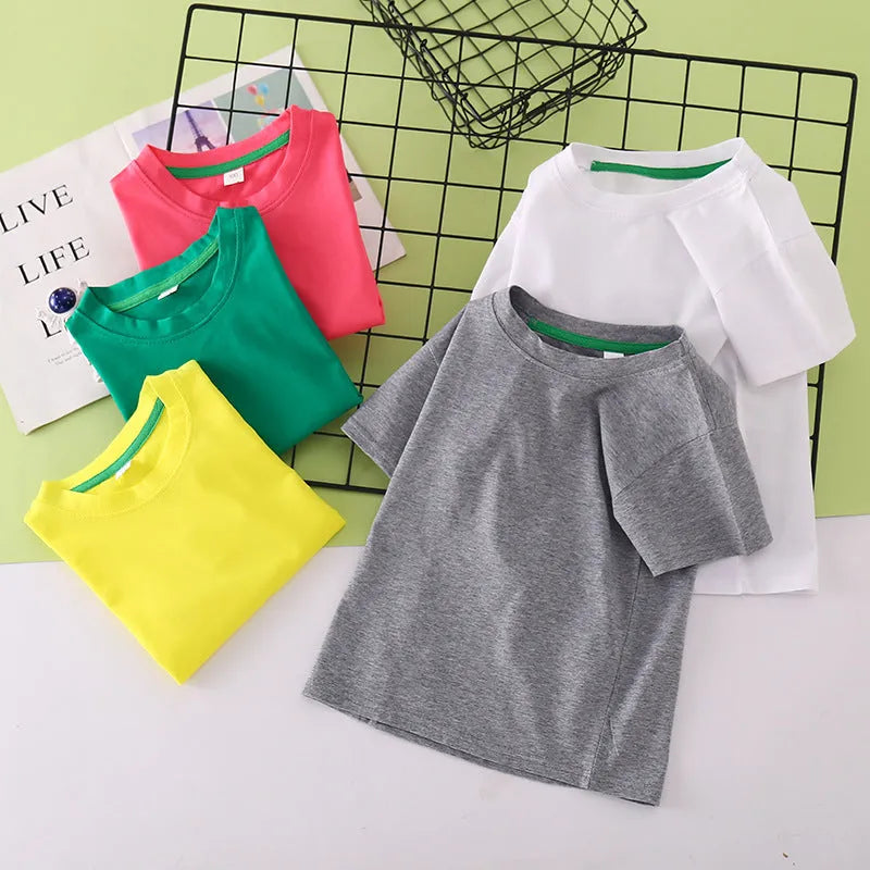 Children's Wear Children's Short Sleeved T-shirt