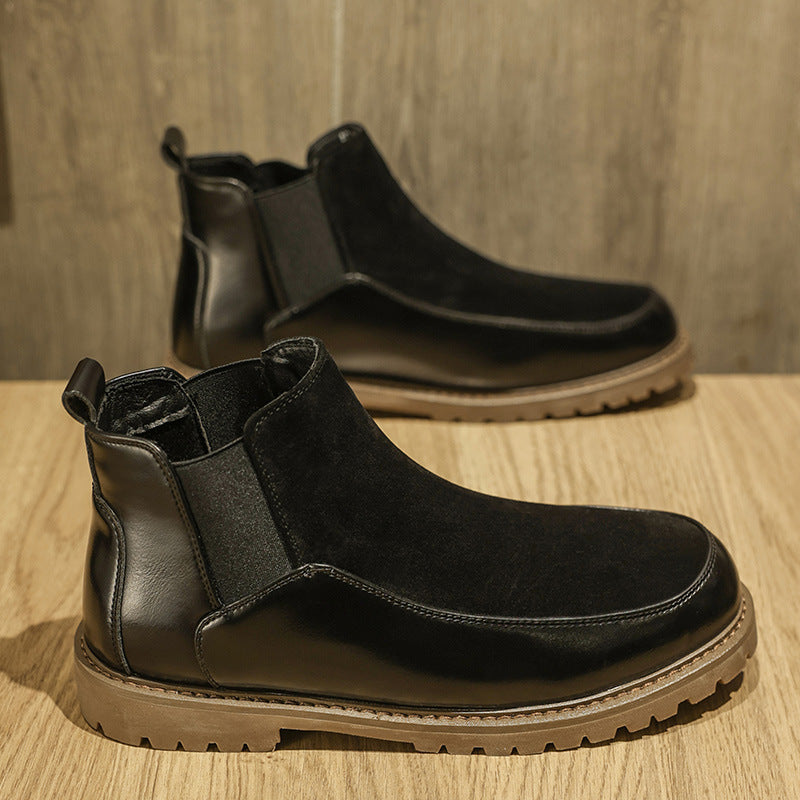 Martin Boots Casual Sports All-match Zapatos retro a media pantorrilla para hombres