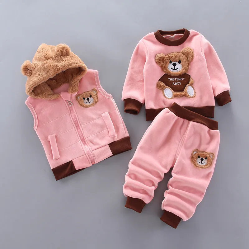 Children's Clothing Baby Three Piece Set