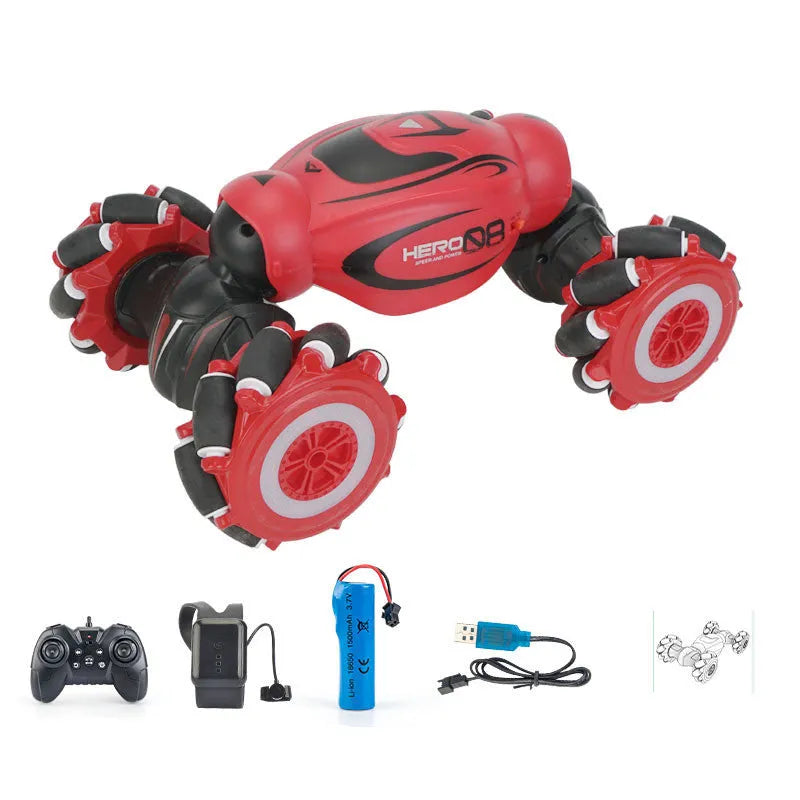 Remote control electric deformable toy car