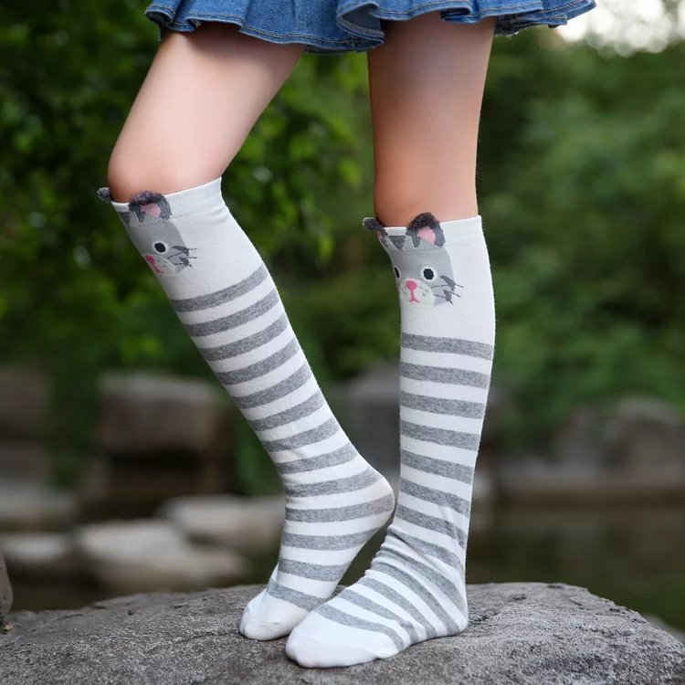 Children cartoon stockings - Enfance-Heureuse