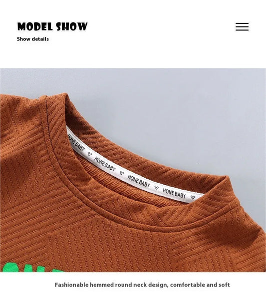 Children's Vest Suit Western Style Loose Children's Clothing - Enfance-Heureuse