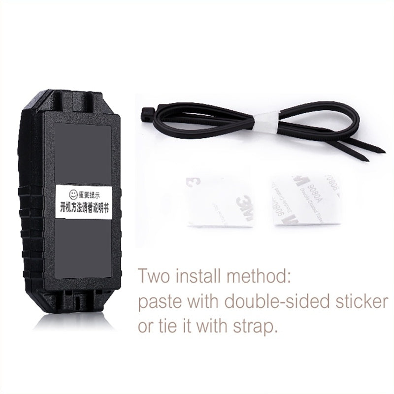 Elecpow Bike Alarm Remote Control Waterproof Electric Bicycle Motorcycle Anti-Theft Alarm Vibration Sensor - Enfance-Heureuse